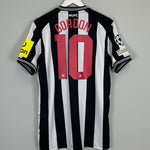Shop 2023/24 Newcastle United Gordon #10 C/L *BNWOT* Home Shirt (Multiple Sizes) Castore, classic football shirts, vintage football shirts & retro soccer jerseys at Cult Kits
