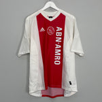 Shop 2002/04 AJAX IBRAHIMOVIC #9 HOME SHIRT (L) ADIDAS, classic football shirts, vintage football shirts & retro soccer jerseys at Cult Kits