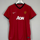 Shop 2012/13 MANCHESTER UNITED GIGGS #11 HOME SHIRT (XL.WOMENS) NIKE, classic football shirts, vintage football shirts & retro soccer jerseys at Cult Kits