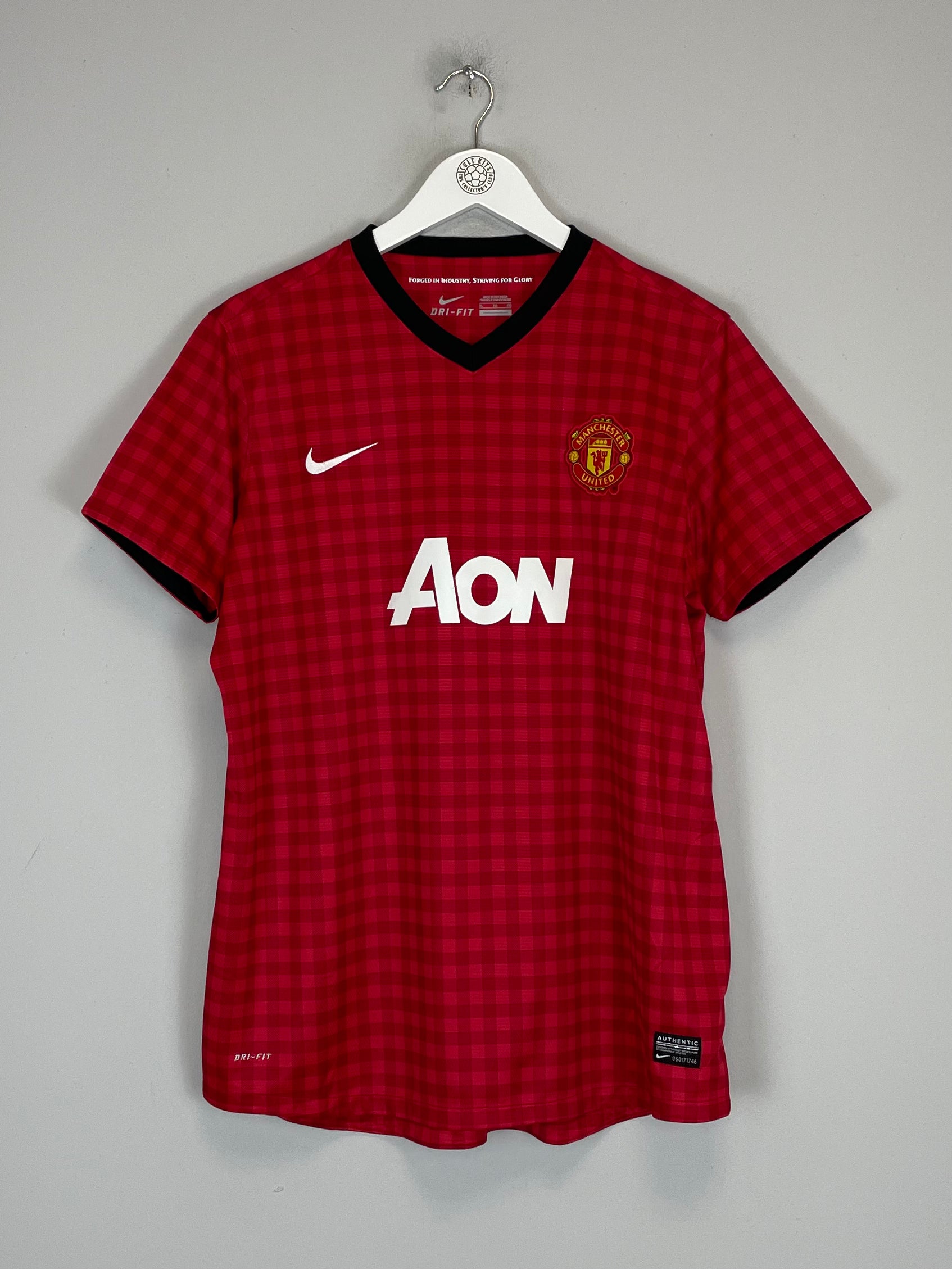 Shop 2012/13 MANCHESTER UNITED GIGGS #11 HOME SHIRT (XL.WOMENS) NIKE, classic football shirts, vintage football shirts & retro soccer jerseys at Cult Kits