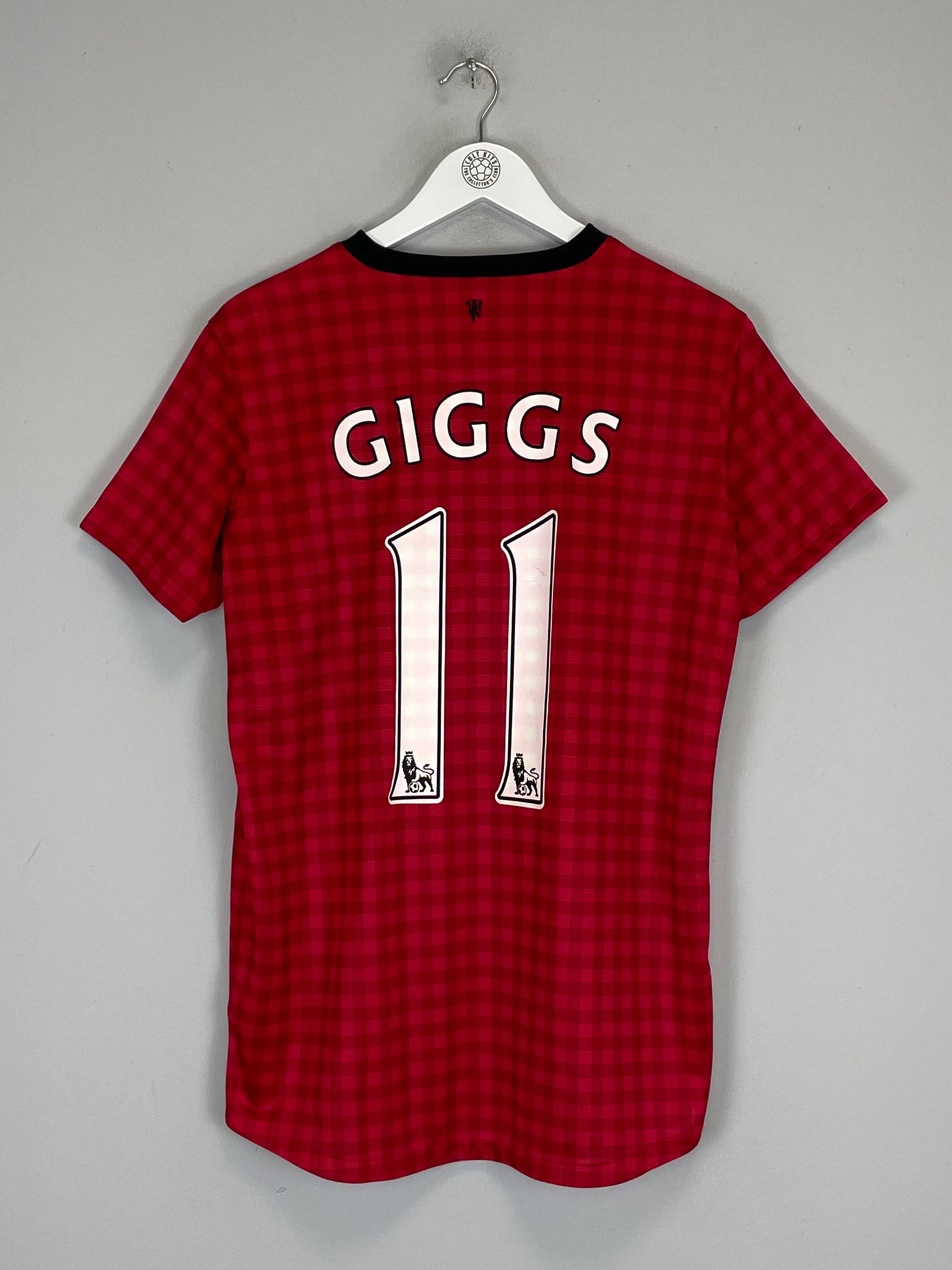 Shop 2012/13 MANCHESTER UNITED GIGGS #11 HOME SHIRT (XL.WOMENS) NIKE, classic football shirts, vintage football shirts & retro soccer jerseys at Cult Kits