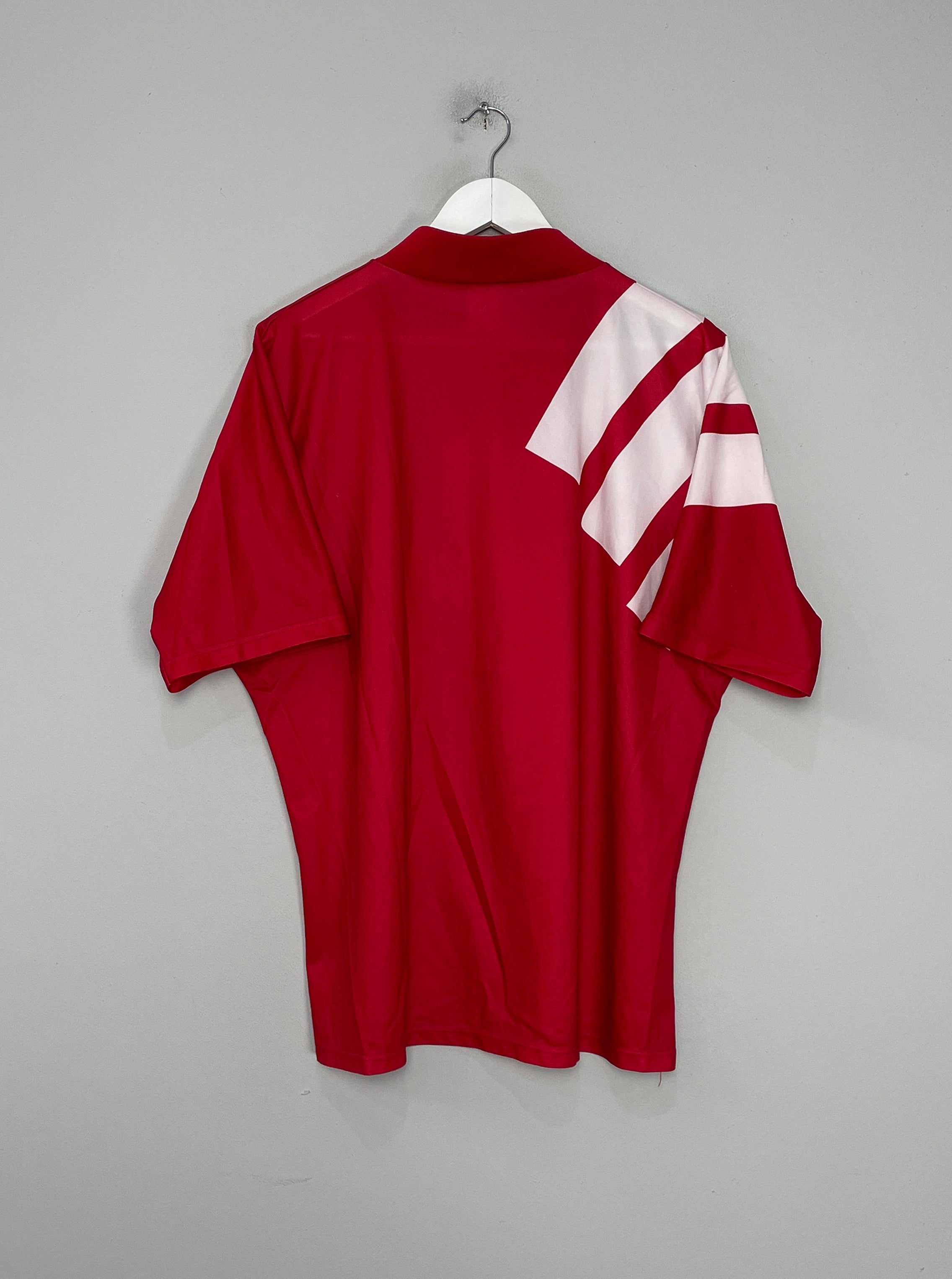 Shop 1991/92 LIVERPOOL HOME SHIRT (XL) ADIDAS, classic football shirts, vintage football shirts & retro soccer jerseys at Cult Kits