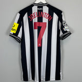 Shop 2023/24 Newcastle United Joelinton #7 C/L *BNWOT* Home Shirt (Multiple Sizes) Castore, classic football shirts, vintage football shirts & retro soccer jerseys at Cult Kits