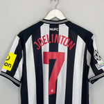 Shop 2023/24 Newcastle United Joelinton #7 C/L *BNWOT* Home Shirt (Multiple Sizes) Castore, classic football shirts, vintage football shirts & retro soccer jerseys at Cult Kits