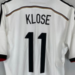 Shop 2014/15 GERMANY KLOSE #11 HOME SHIRT (L) ADIDAS, classic football shirts, vintage football shirts & retro soccer jerseys at Cult Kits