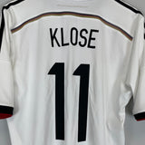 Shop 2014/15 GERMANY KLOSE #11 HOME SHIRT (L) ADIDAS, classic football shirts, vintage football shirts & retro soccer jerseys at Cult Kits