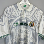 Shop 1996/98 MEXICO AWAY SHIRT (M) ABA SPORT, classic football shirts, vintage football shirts & retro soccer jerseys at Cult Kits