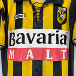 Shop 2002/03 VITESSE HOME SHIRT (M) UHLSPORT, classic football shirts, vintage football shirts & retro soccer jerseys at Cult Kits