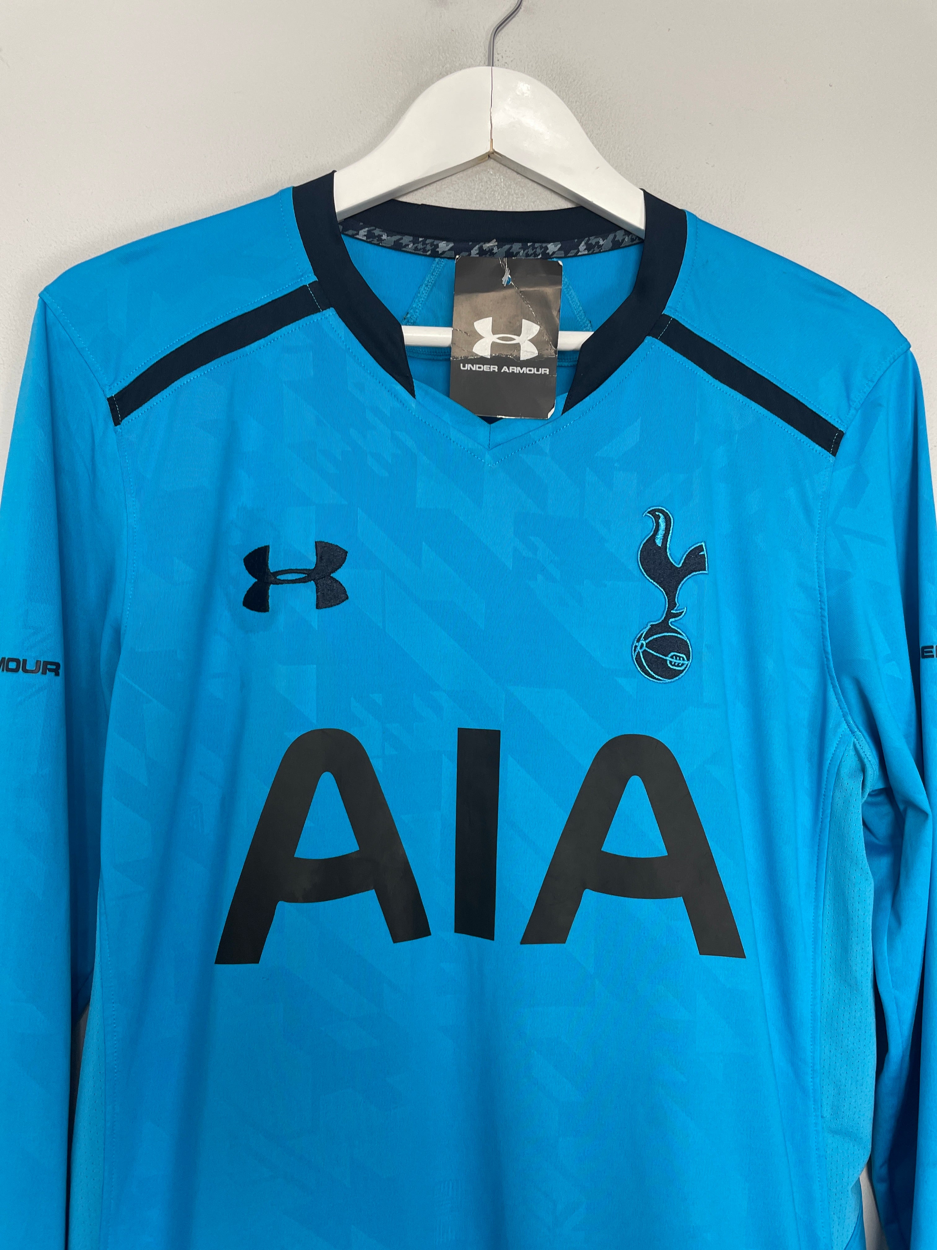 Shop 2013/14 TOTTENHAM ERIKSEN #23 *BNWT* L/S AWAY SHIRT (L) UNDER ARMOUR, classic football shirts, vintage football shirts & retro soccer jerseys at Cult Kits