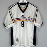 Shop 1998/00 GERMANY MATTHAUS #8 HOME SHIRT (S) ADIDAS, classic football shirts, vintage football shirts & retro soccer jerseys at Cult Kits