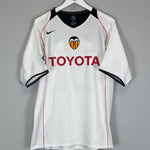 Shop 2004/05 VALENCIA AIMAR #21 HOME SHIRT (L) NIKE, classic football shirts, vintage football shirts & retro soccer jerseys at Cult Kits