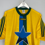 Shop 1995/96 NEWCASTLE TRAINING SHIRT (M) ADIDAS, classic football shirts, vintage football shirts & retro soccer jerseys at Cult Kits