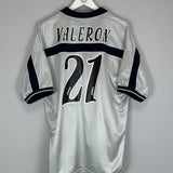 Shop 2001/02 DEPORTIVO LA CORUNA VALERON #21 THIRD SHIRT (L) JOMA, classic football shirts, vintage football shirts & retro soccer jerseys at Cult Kits