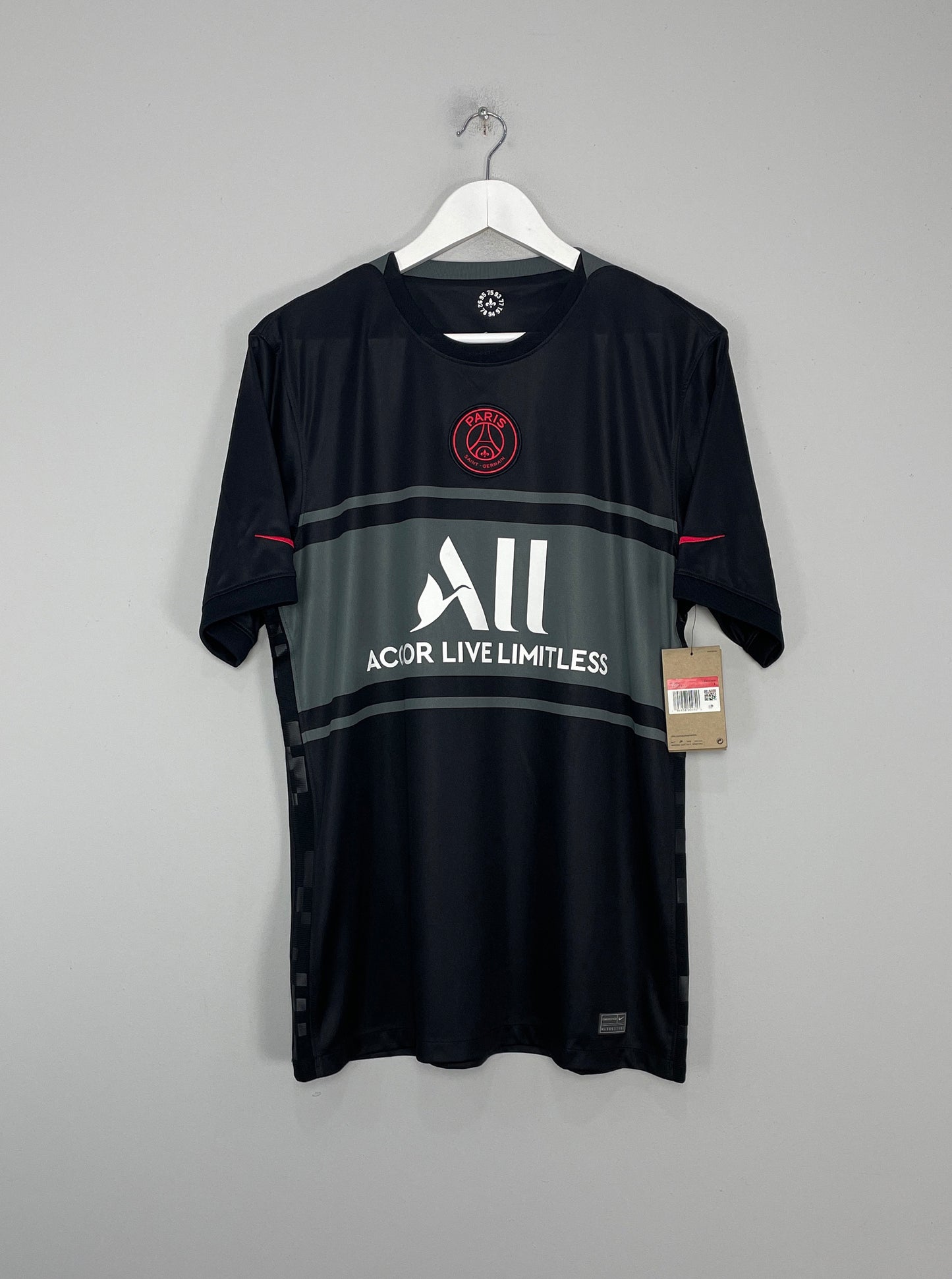 2021/22 PSG MESSI #30 BNWT** THIRD SHIRT (L) NIKE
