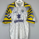 Shop 1995/97 PARMA CANNAVARO #17 HOME SHIRT (L) PUMA, classic football shirts, vintage football shirts & retro soccer jerseys at Cult Kits