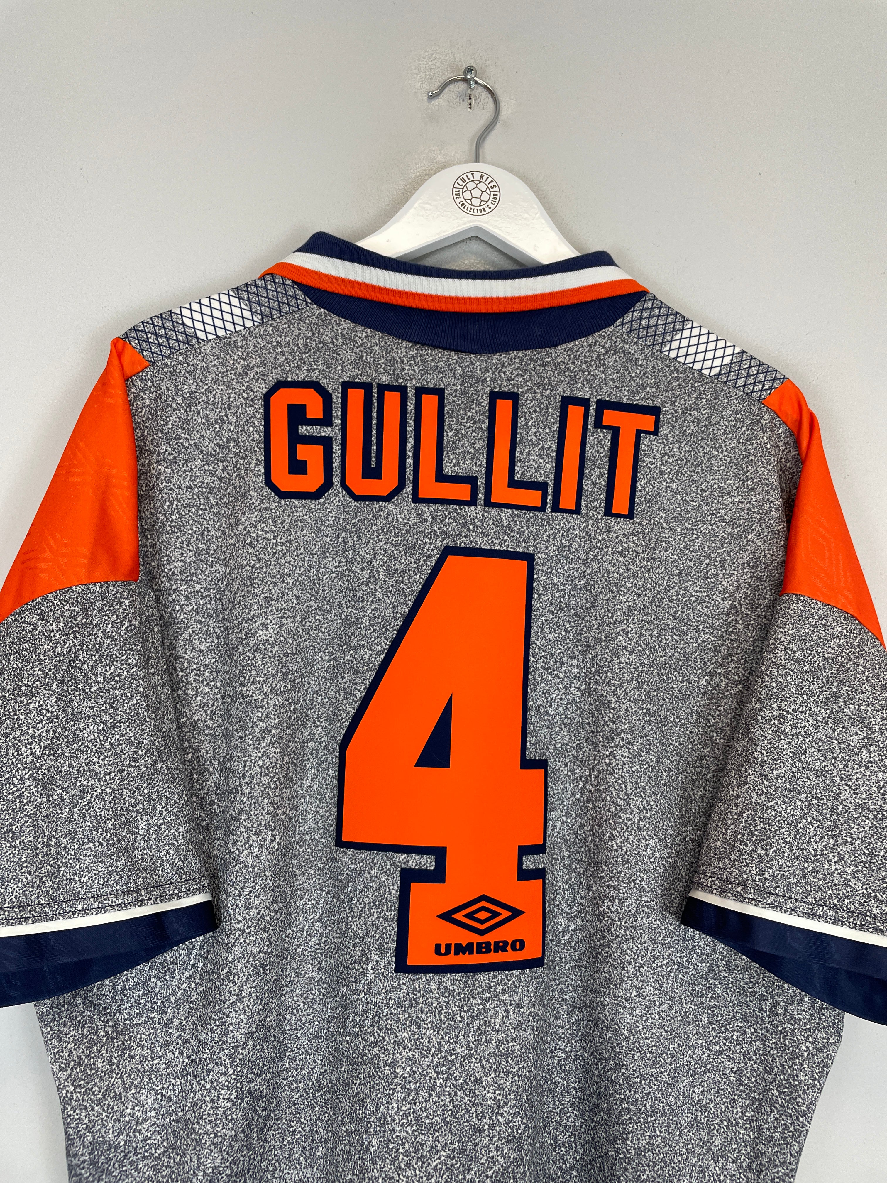 Shop 1994/96 CHELSEA GULLIT #4 AWAY SHIRT (XXL) UMBRO, classic football shirts, vintage football shirts & retro soccer jerseys at Cult Kits