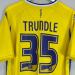Shop 2008/09 LEEDS UNITED TRUNDLE #35 THIRD SHIRT (M) MACRON, classic football shirts, vintage football shirts & retro soccer jerseys at Cult Kits