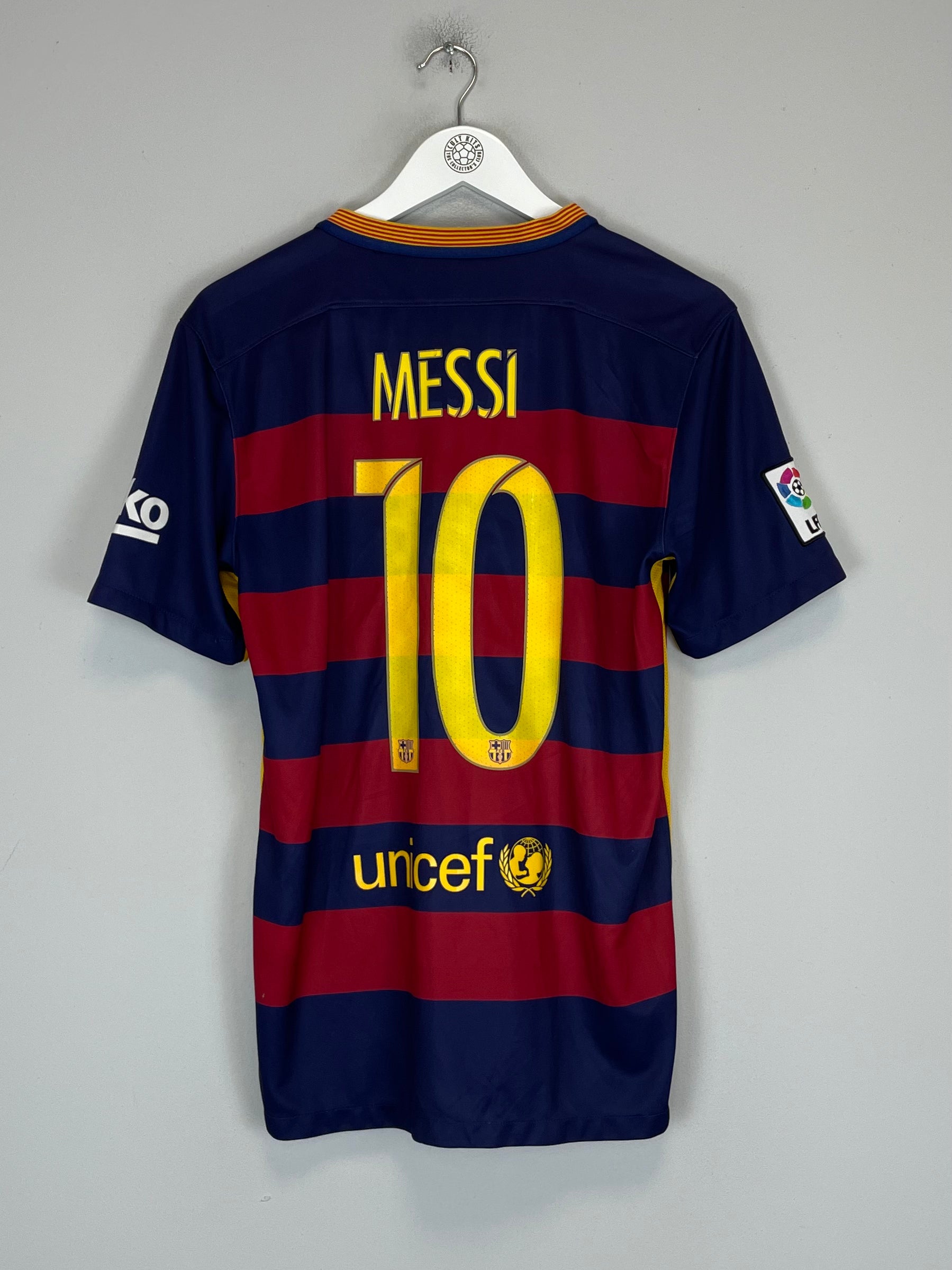 2015/16 BARCELONA MESSI #10 HOME SHIRT (M) NIKE – Cult Kits 2015/16 BARCELONA MESSI #10 HOME SHIRT (M) NIKE – Cult Kits