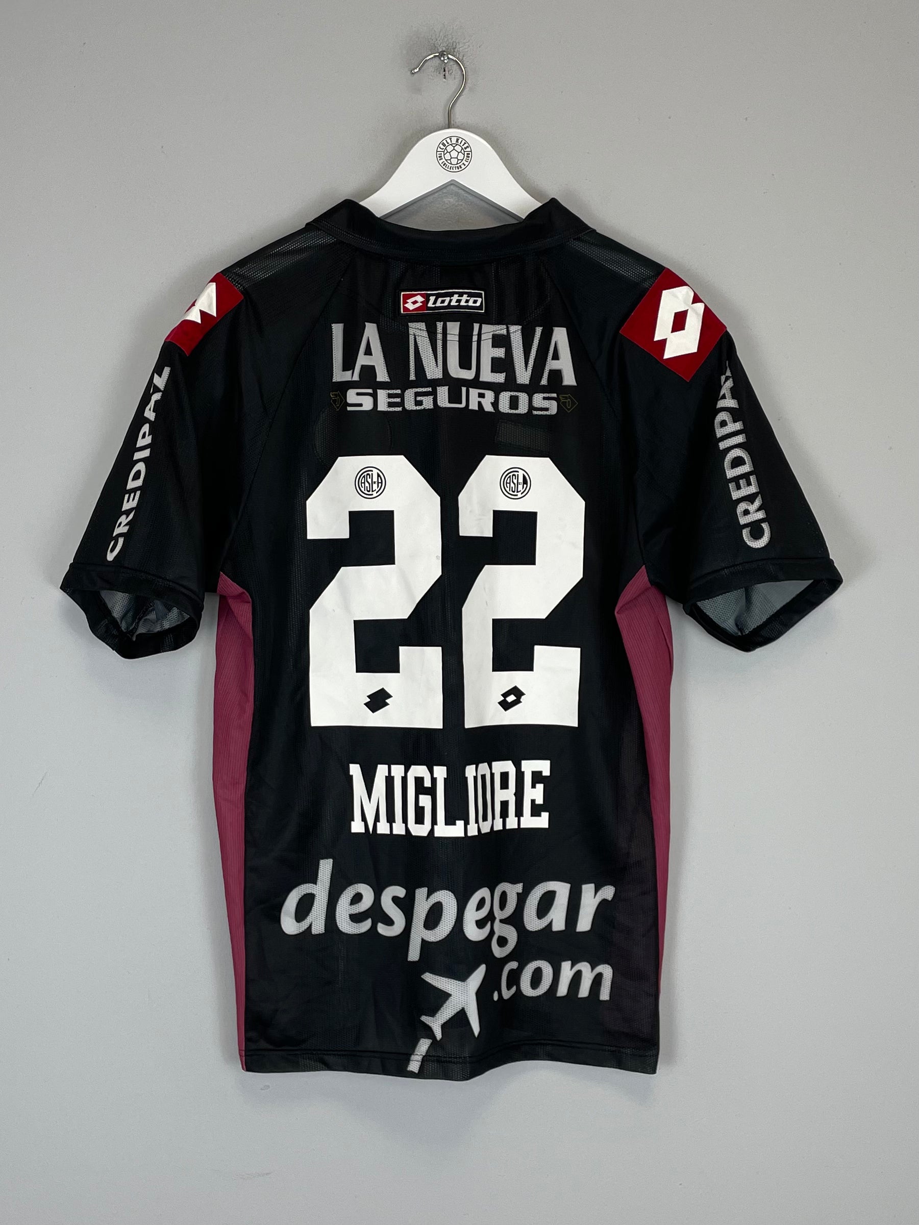 Shop 2011/12 SAN LORENZO MIGLIORE #22 GK SHIRT (XL) LOTTO, classic football shirts, vintage football shirts & retro soccer jerseys at Cult Kits