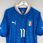 Shop 2012/13 ITALY DI NATALE #11 HOME SHIRT (XL) PUMA, classic football shirts, vintage football shirts & retro soccer jerseys at Cult Kits