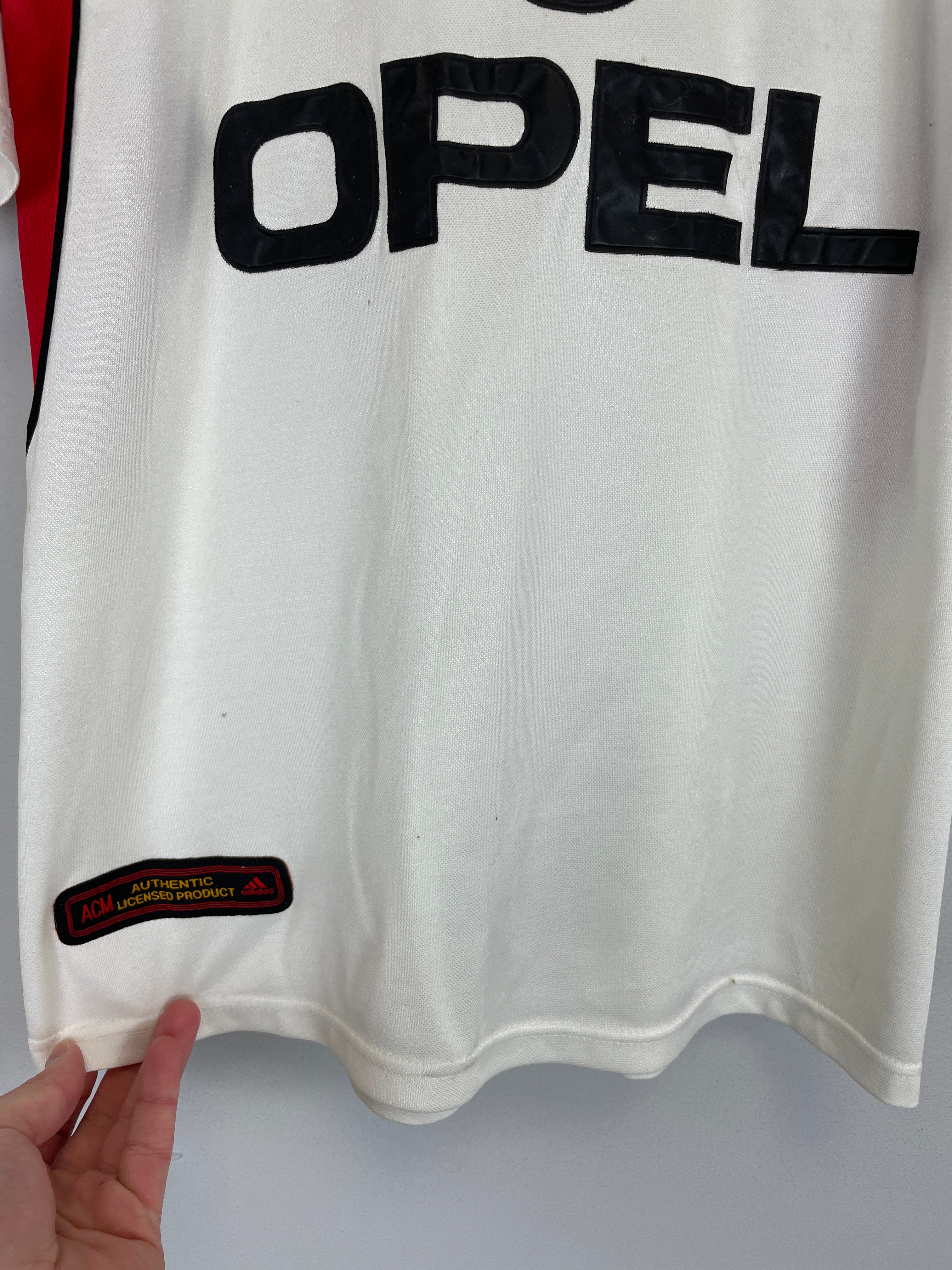 Shop 2000/02 AC MILAN MALDINI #3 AWAY SHIRT (M) ADIDAS, classic football shirts, vintage football shirts & retro soccer jerseys at Cult Kits