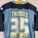 Shop 2008/09 LEEDS UNITED TRUNDLE #35 AWAY SHIRT (M) MACRON, classic football shirts, vintage football shirts & retro soccer jerseys at Cult Kits
