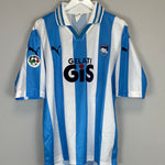 Shop 1999/01 PESCARA ALLEGRI #28 *MINT* MATCH ISSUE HOME SHIRT (XL) PUMA, classic football shirts, vintage football shirts & retro soccer jerseys at Cult Kits
