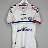 Shop 2017/18 STRASBOURG AWAY SHIRT (M) HUMMEL, classic football shirts, vintage football shirts & retro soccer jerseys at Cult Kits
