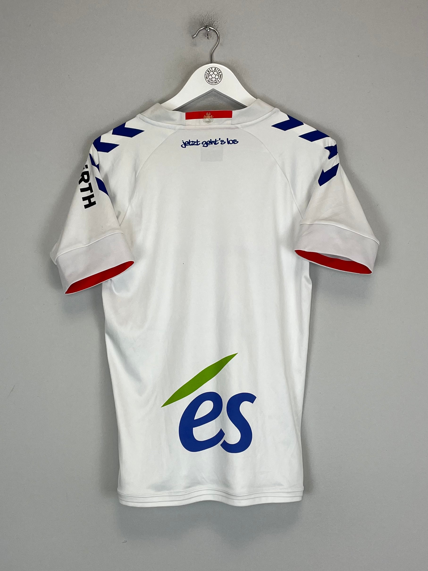 Shop 2017/18 STRASBOURG AWAY SHIRT (M) HUMMEL, classic football shirts, vintage football shirts & retro soccer jerseys at Cult Kits