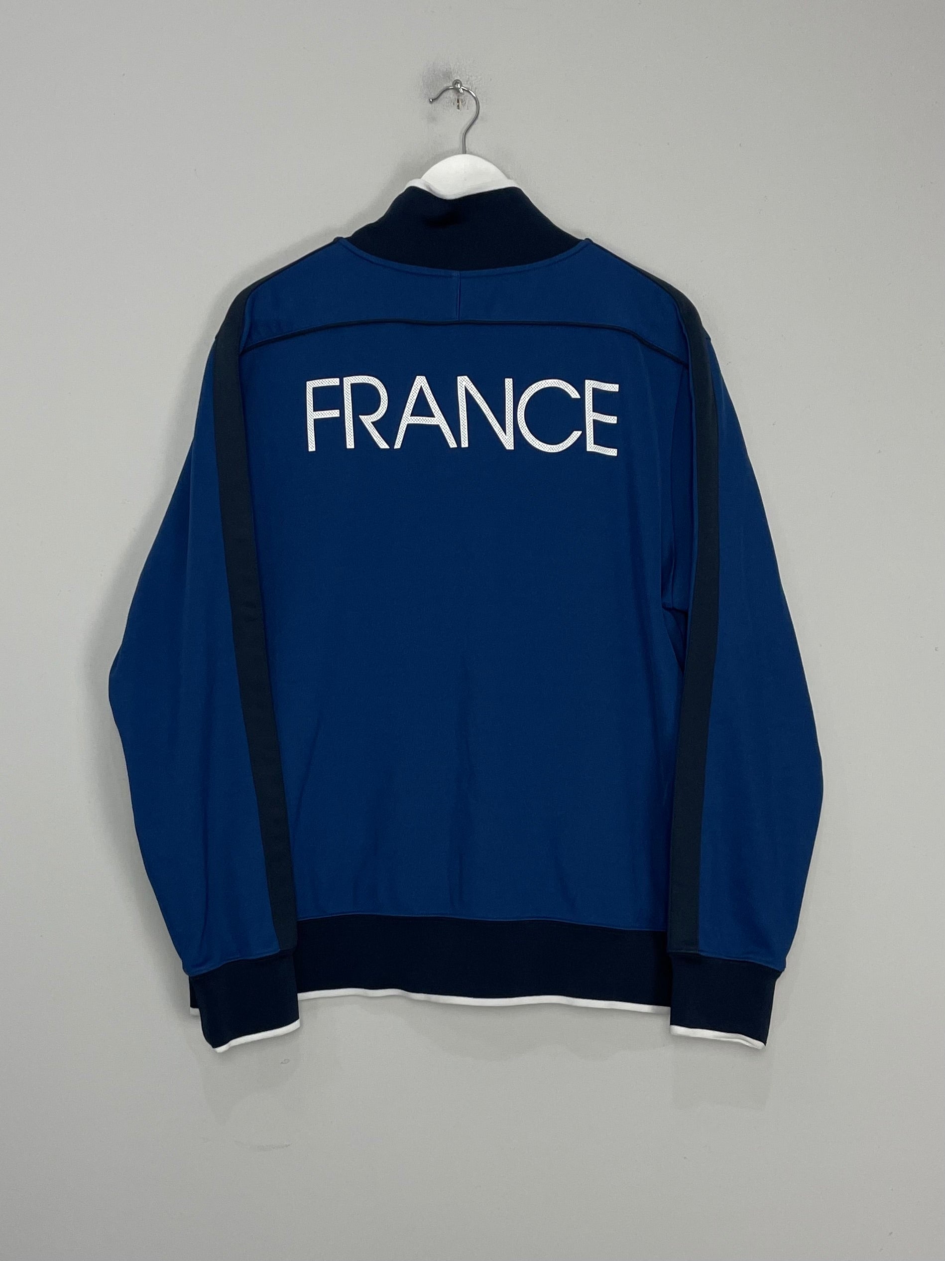 Shop 2012/13 FRANCE TRACK JACKET (XL) NIKE, classic football shirts, vintage football shirts & retro soccer jerseys at Cult Kits