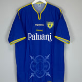 Shop 2001/02 CHIEVO VERONA *MINT* AWAY SHIRT (XL) JOMA, classic football shirts, vintage football shirts & retro soccer jerseys at Cult Kits