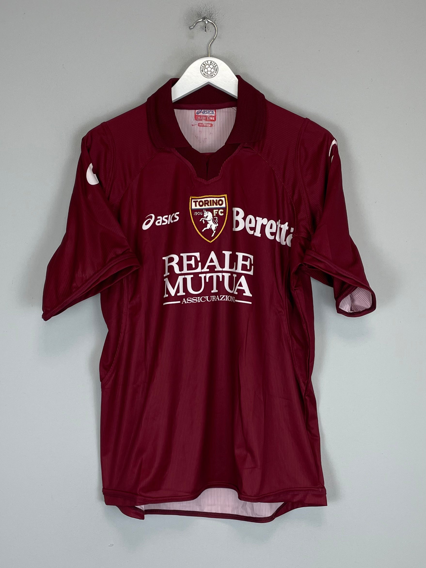 Shop 2006/07 TORINO HOME SHIRT (M) ASICS, classic football shirts, vintage football shirts & retro soccer jerseys at Cult Kits