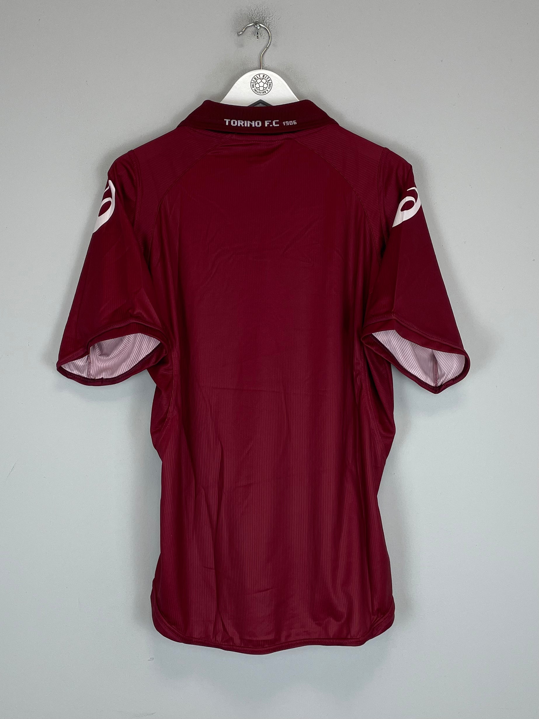 Shop 2006/07 TORINO HOME SHIRT (M) ASICS, classic football shirts, vintage football shirts & retro soccer jerseys at Cult Kits