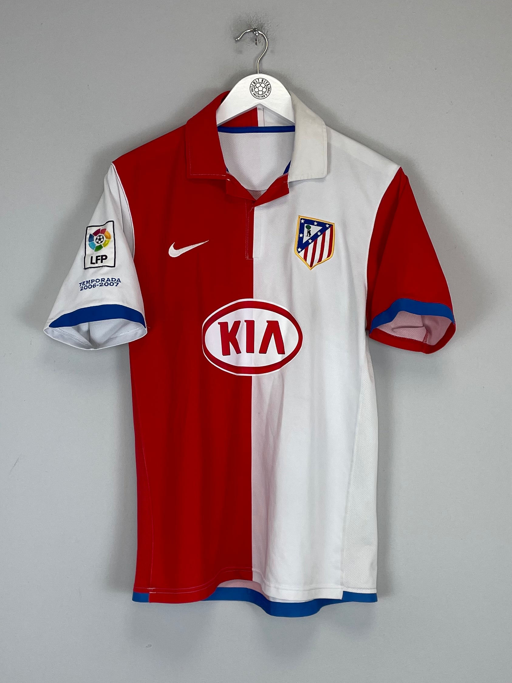 Shop 2006/07 ATLETICO MADRID F.TORRES #9 HOME SHIRT (M) NIKE, classic football shirts, vintage football shirts & retro soccer jerseys at Cult Kits