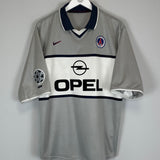 Shop 2000/01 PSG OKOCHA #10 C/L AWAY SHIRT (L) NIKE, classic football shirts, vintage football shirts & retro soccer jerseys at Cult Kits