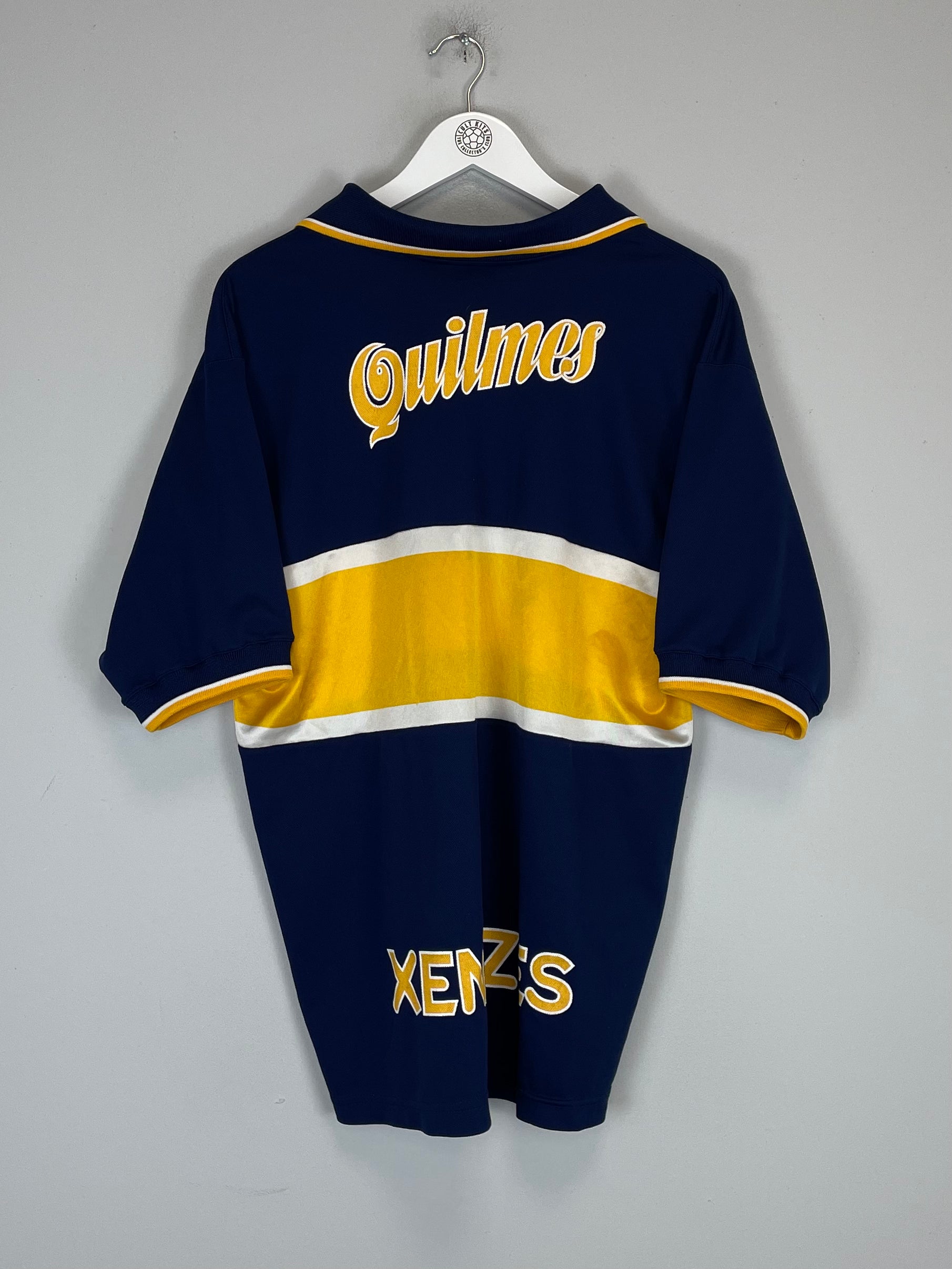 Shop 1997/98 BOCA JUNIORS HOME SHIRT (L) NIKE, classic football shirts, vintage football shirts & retro soccer jerseys at Cult Kits