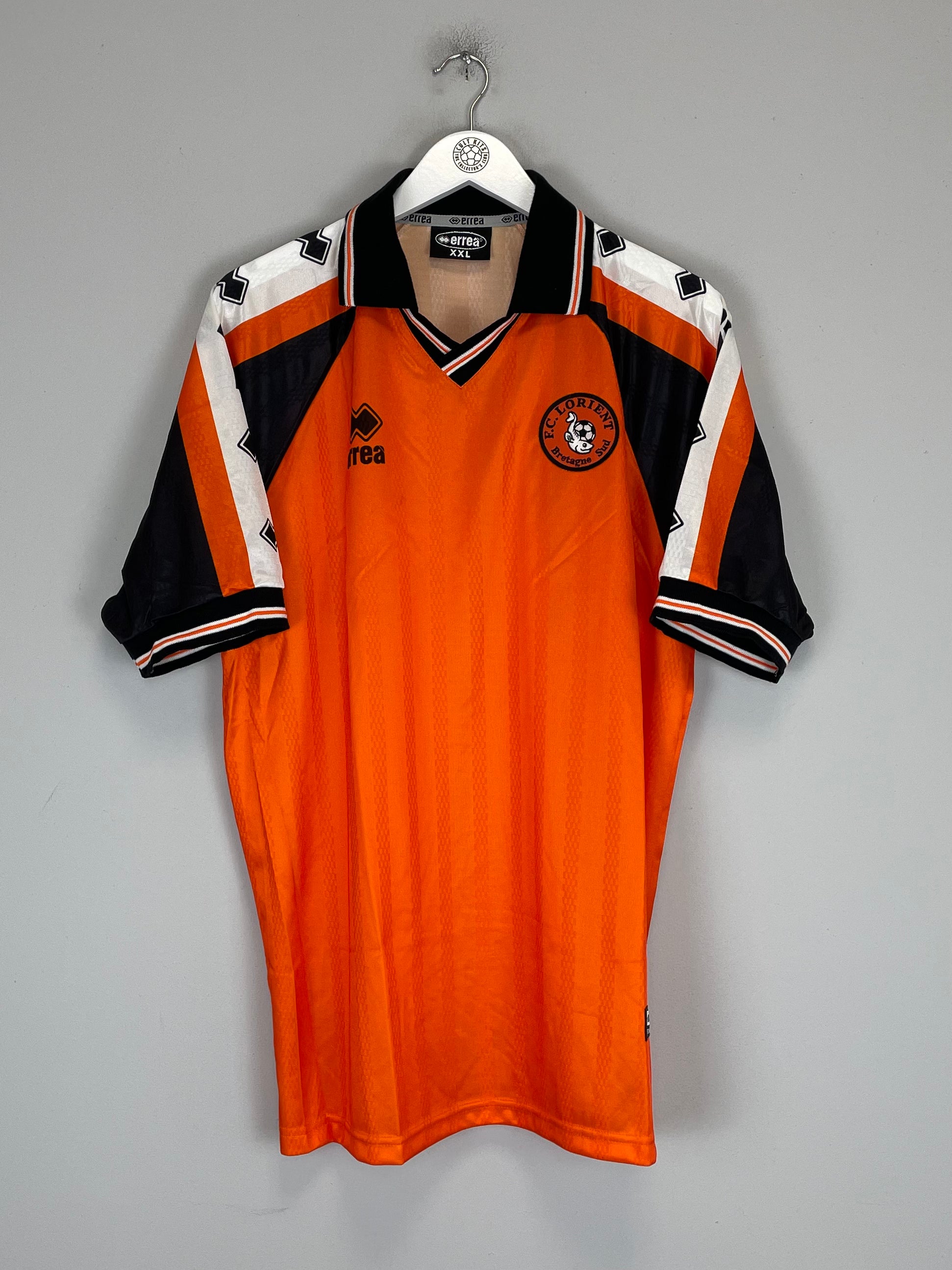 Shop 2001/02 FC LORIENT *MINT* HOME SHIRT (XXL) ERREA, classic football shirts, vintage football shirts & retro soccer jerseys at Cult Kits