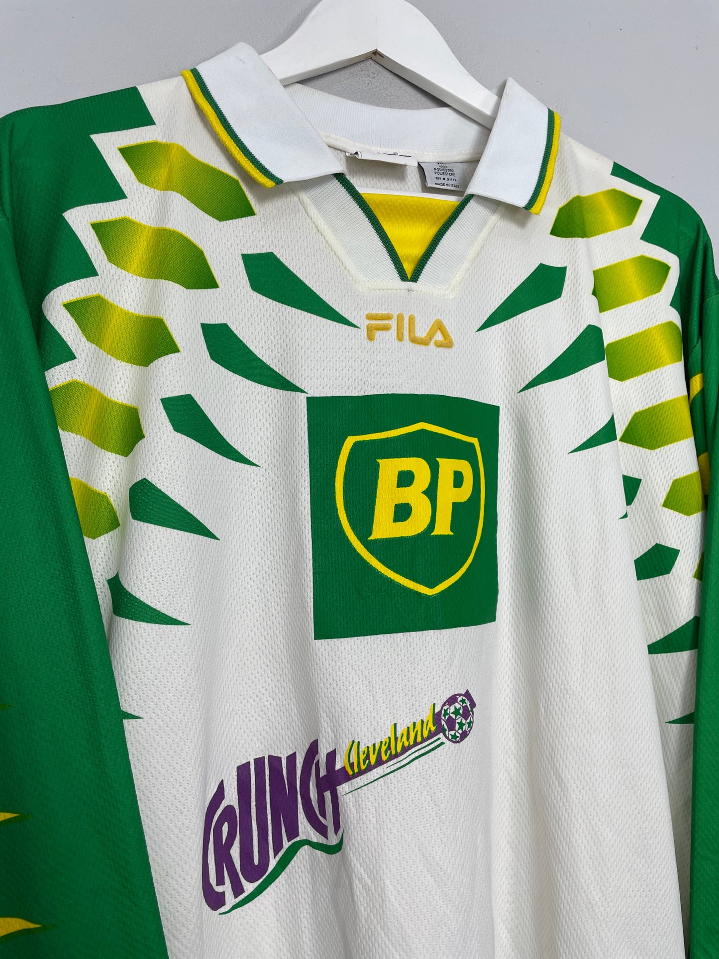1998/99 CLEVELAND CRUNCH L/S HOME SHIRT (XL) FILA