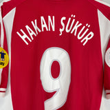 Shop 2000/02 TURKEY HAKAN SUKER #9 *MATCH ISSUE* HOME SHIRT (L) ADIDAS, classic football shirts, vintage football shirts & retro soccer jerseys at Cult Kits