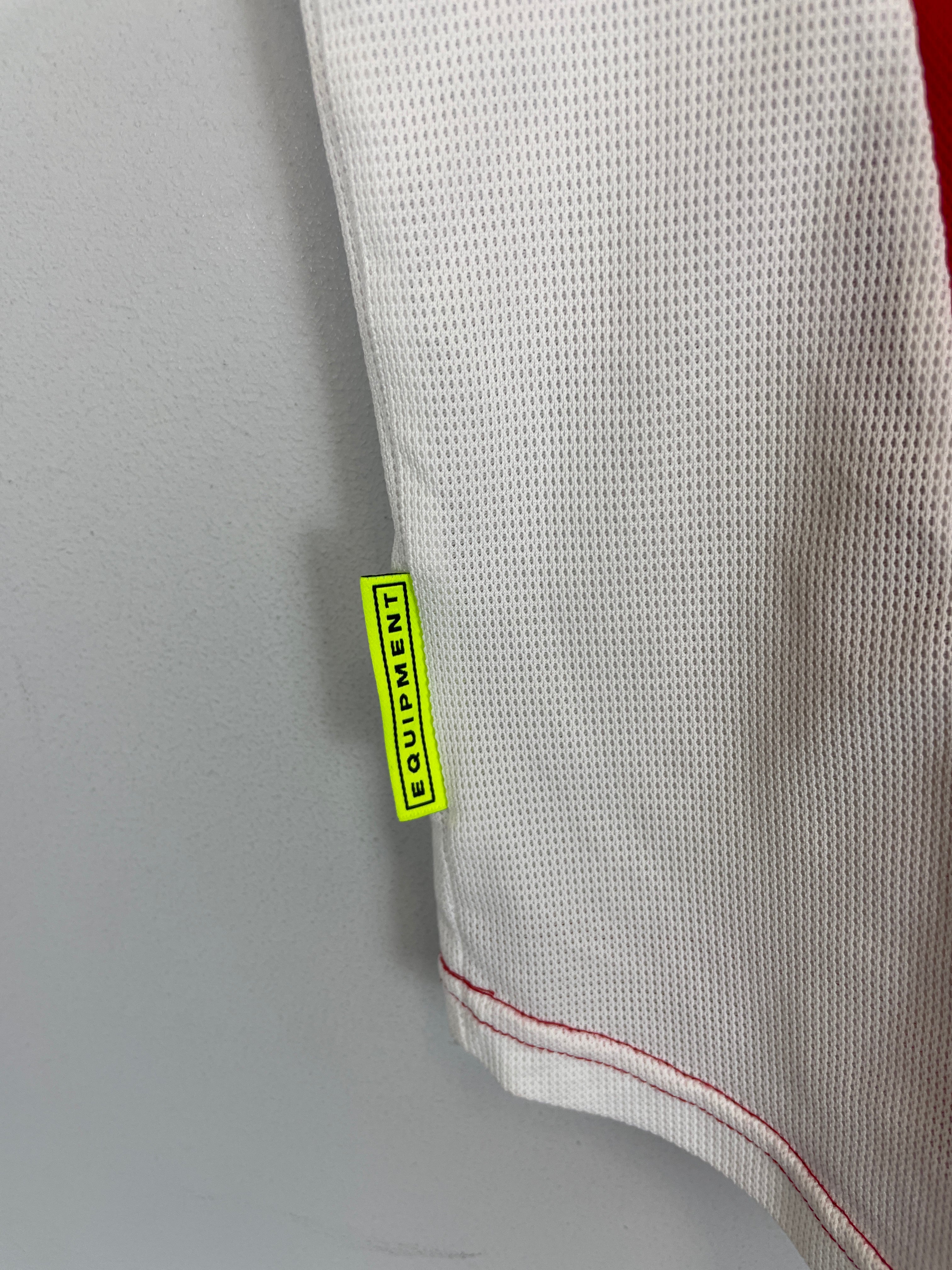 Shop 2000/02 TURKEY HAKAN SUKER #9 *MATCH ISSUE* HOME SHIRT (L) ADIDAS, classic football shirts, vintage football shirts & retro soccer jerseys at Cult Kits