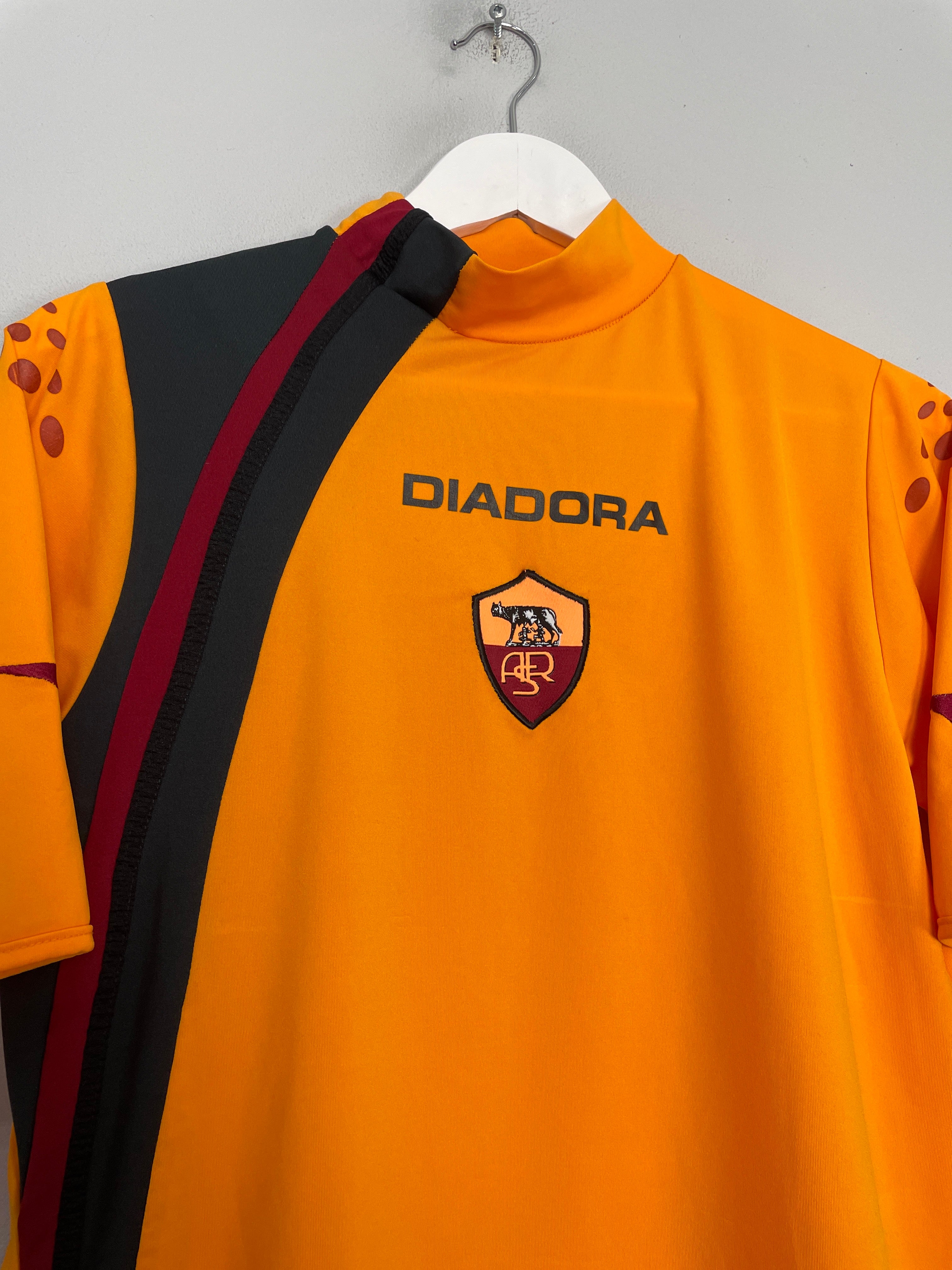 Shop 2004/05 ROMA TOTTI #10 THIRD SHIRT (M) DIADORA, classic football shirts, vintage football shirts & retro soccer jerseys at Cult Kits