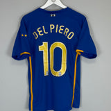 Shop 2007/08 JUVENTUS DEL PIERO #10 AWAY SHIRT (M) NIKE, classic football shirts, vintage football shirts & retro soccer jerseys at Cult Kits