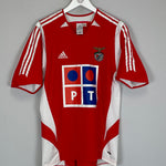 Shop 2007/08 BENFICA NUNO GOMES #21 HOME SHIRT (M) ADIDAS, classic football shirts, vintage football shirts & retro soccer jerseys at Cult Kits