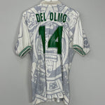 Shop 1996/98 MEXICO DEL OLMO #14 AWAY SHIRT (M) ABA SPORT, classic football shirts, vintage football shirts & retro soccer jerseys at Cult Kits