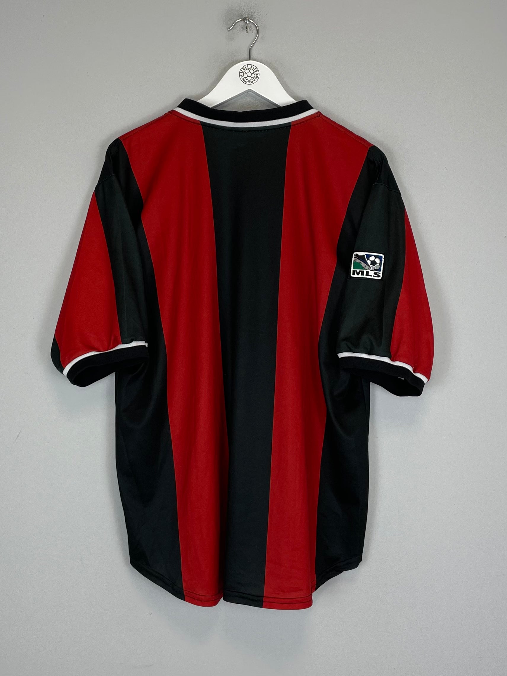 Shop 2000/02 NY/NJ METROSTARS HOME SHIRT (L) NIKE, classic football shirts, vintage football shirts & retro soccer jerseys at Cult Kits