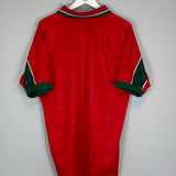 Shop 1998/99 MOROCCO HOME SHIRT (XL) PUMA, classic football shirts, vintage football shirts & retro soccer jerseys at Cult Kits