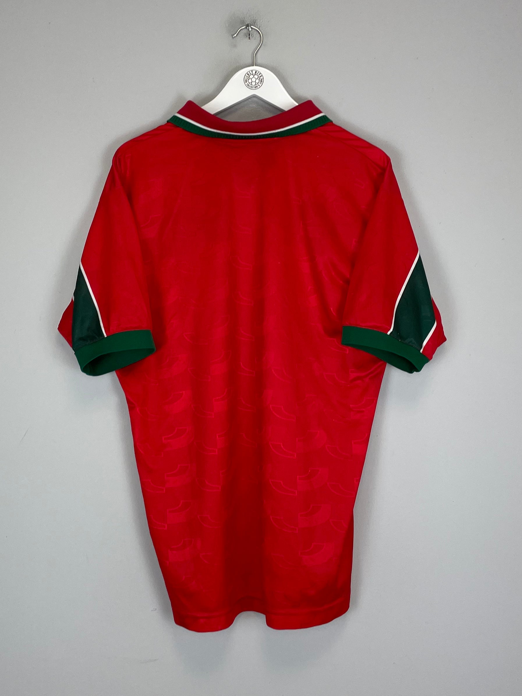Shop 1998/99 MOROCCO HOME SHIRT (XL) PUMA, classic football shirts, vintage football shirts & retro soccer jerseys at Cult Kits