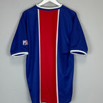 Shop 1999/00 PSG HOME SHIRT (L) NIKE, classic football shirts, vintage football shirts & retro soccer jerseys at Cult Kits