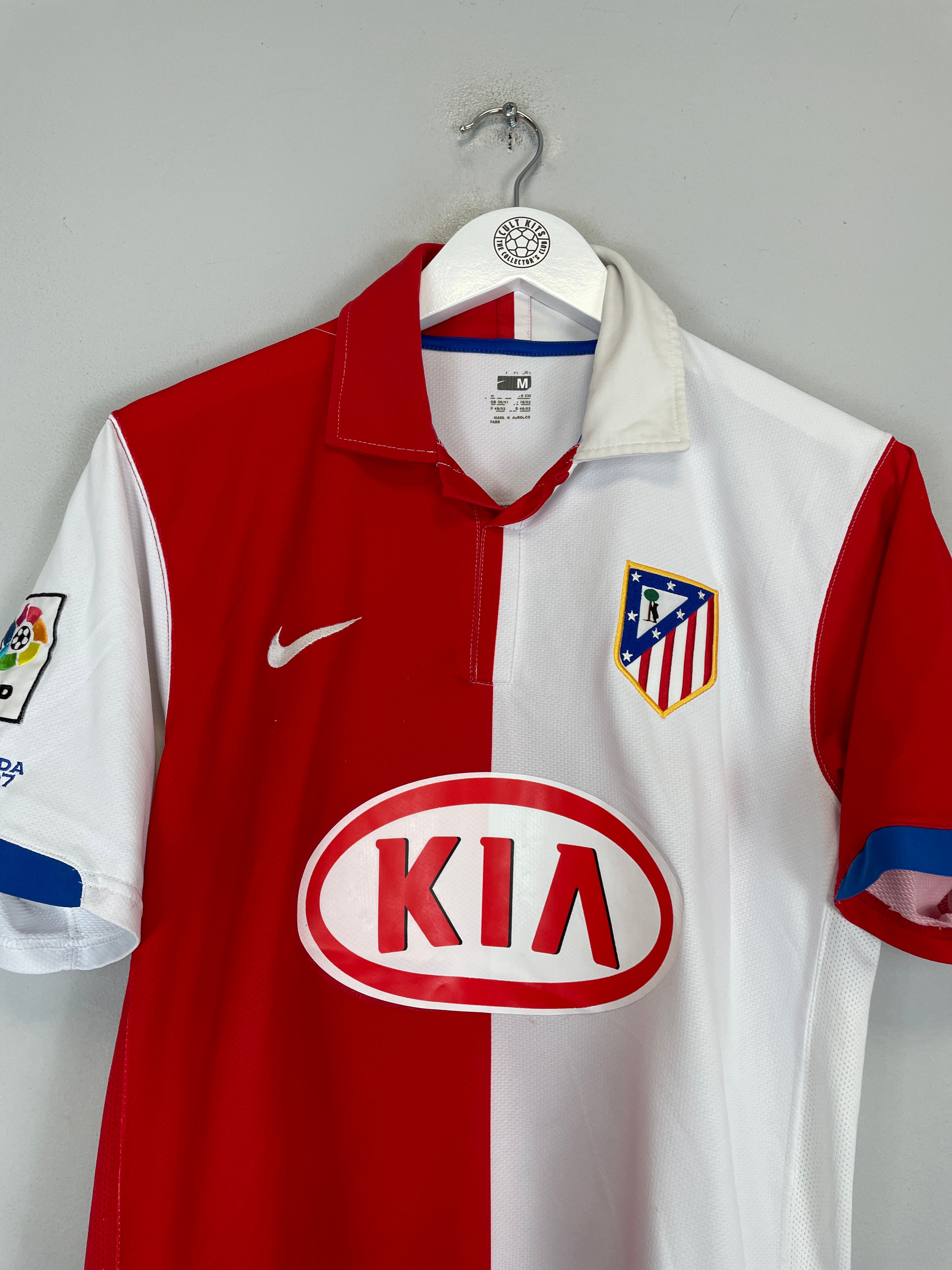 Shop 2006/07 ATLETICO MADRID KUN AGUERO #10 HOME SHIRT (M) NIKE, classic football shirts, vintage football shirts & retro soccer jerseys at Cult Kits