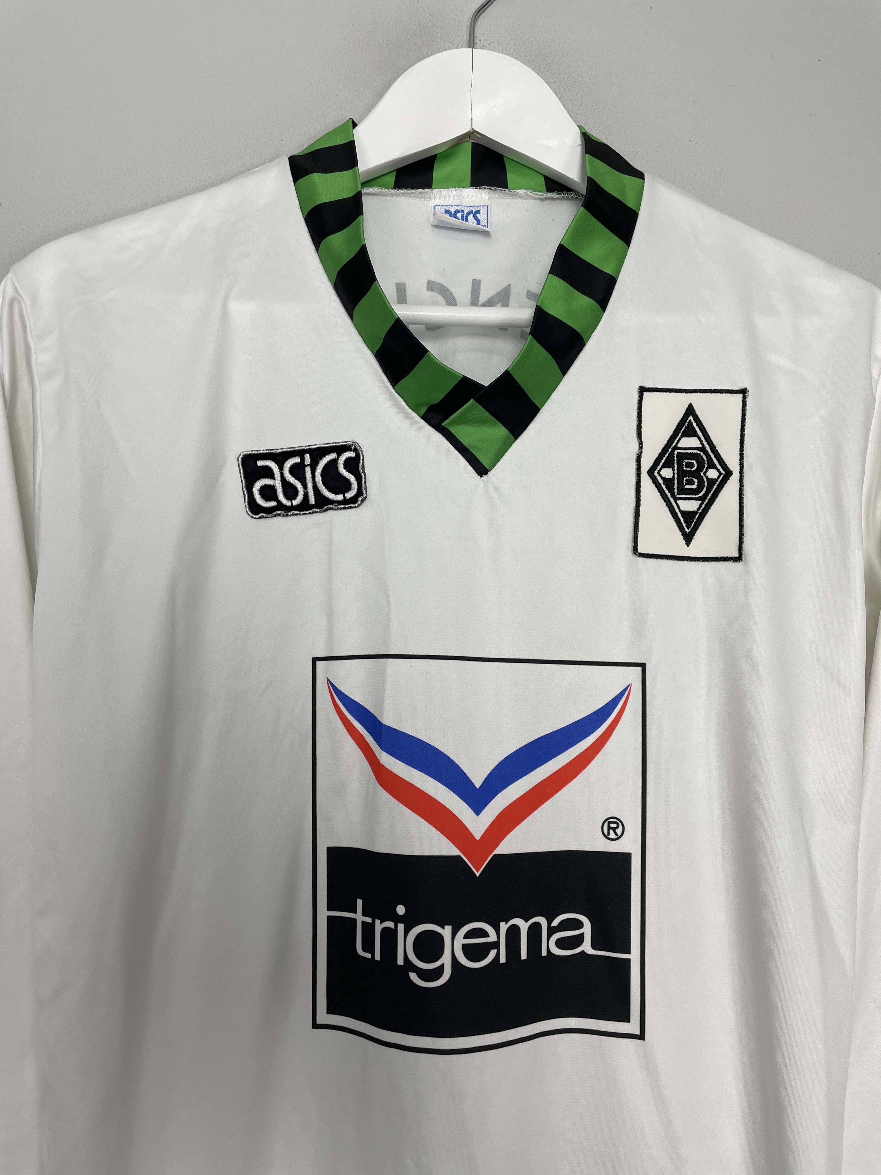 Shop 1992/94 MONCHENGLADBACH L/S HOME SHIRT (S) ASICS, classic football shirts, vintage football shirts & retro soccer jerseys at Cult Kits